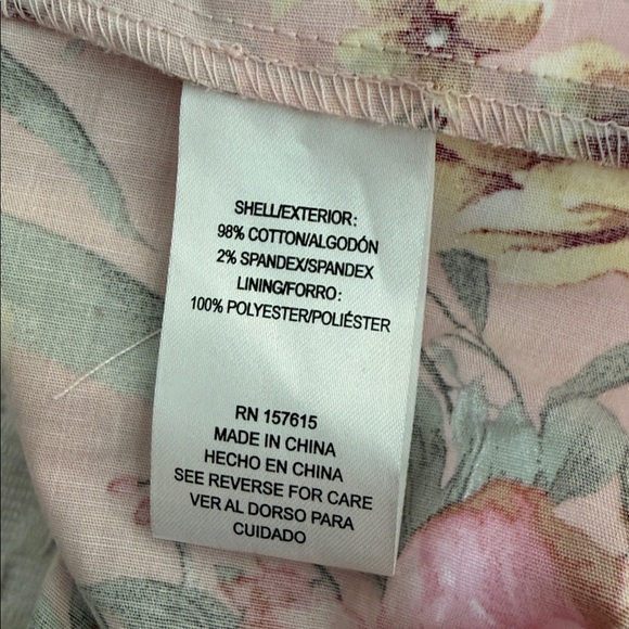 Joie pink floral sundress with shoulder ties and side pockets!🌺 size Small NWT - Picture 6 of 6